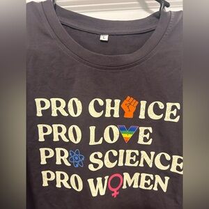 Graphic Charcoal Women's Top